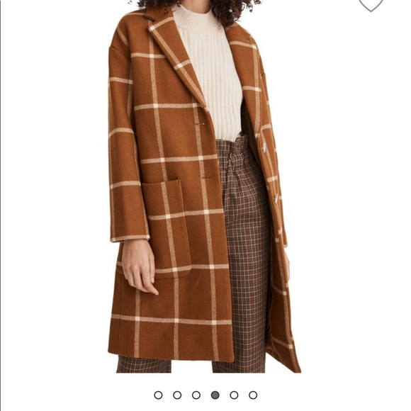 Madewell Wool Coat - Picture 2 of 6